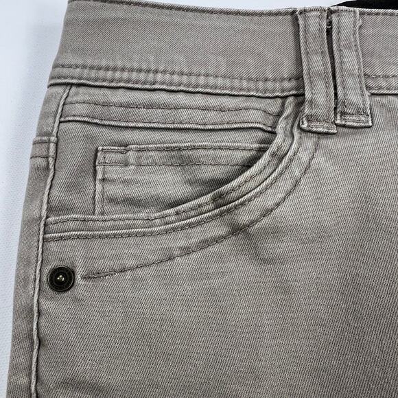 Democracy "Ab"solution Tummy Control Khaki Tan Mid Rise Skinny Jeans Size 6 - Picture 7 of 12